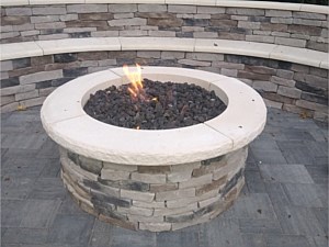 Outdoor Fireplaces & Fire Pit Kits